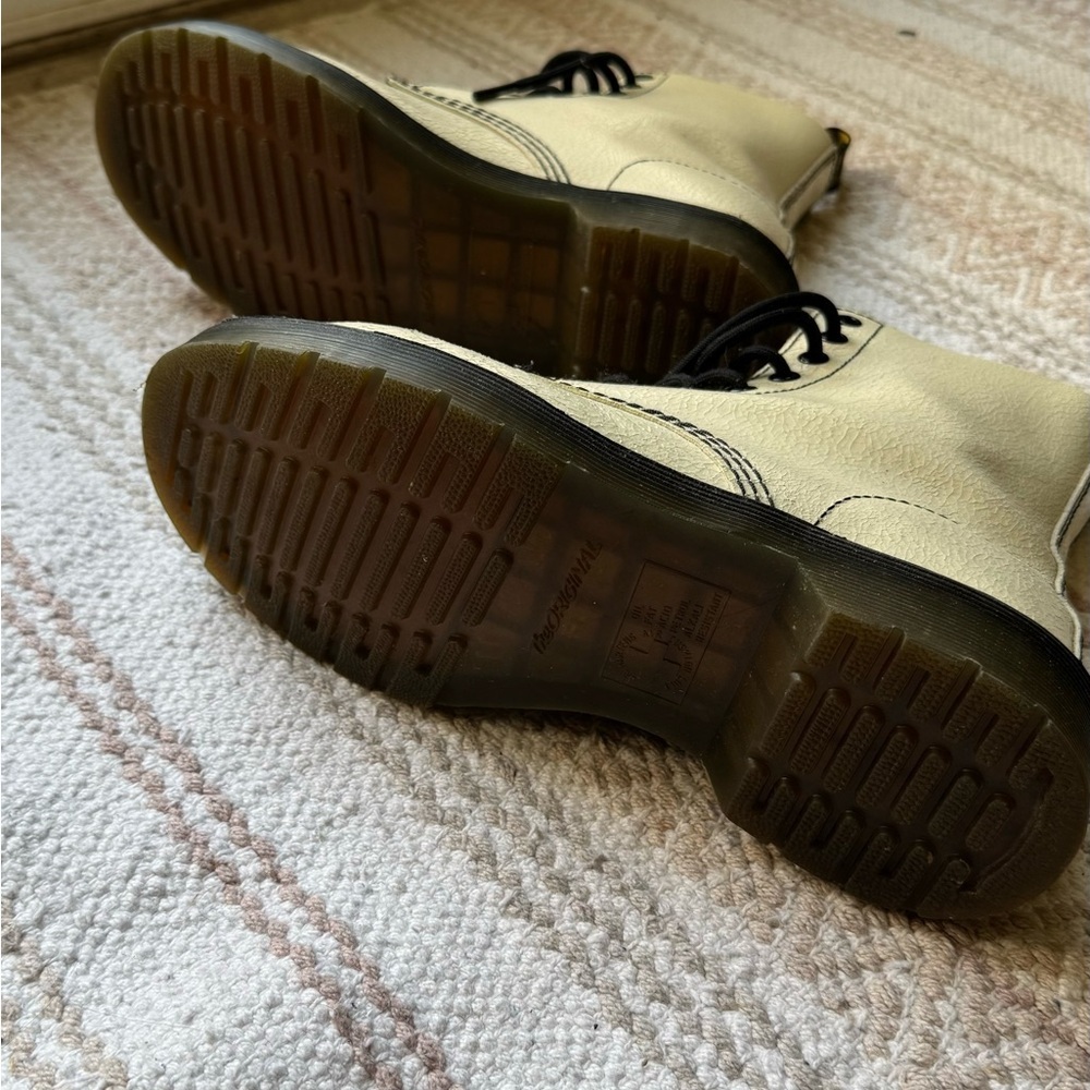 Dr. Martens 1460 Pascal Putty + Grey US size 7 cristal suede - Picture 7 of 10